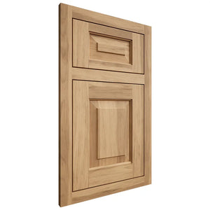 Shiloh Cabinetry Flush Inset Richmond Hickory Plain Cut Natural Door