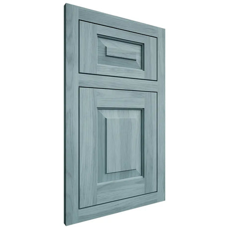 Shiloh Cabinetry Flush Inset Richmond Hickory Plain Cut Sky Door