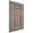 Shiloh Cabinetry Flush Inset Richmond Hickory Plain Cut Sterling Door