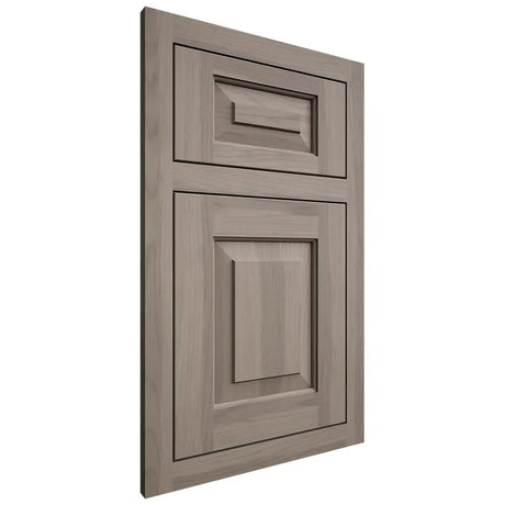 Shiloh Cabinetry Flush Inset Richmond Hickory Plain Cut Sterling Door