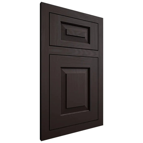 Shiloh Cabinetry Flush Inset Richmond Maple Plain Cut Espresso Door
