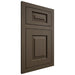 Shiloh Cabinetry Flush Inset Richmond Maple Plain Cut Perfect Brown Door