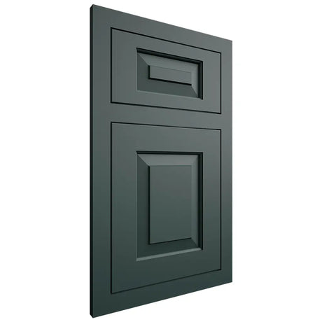 Shiloh Cabinetry Flush Inset Richmond Paintable Billiard Green Door