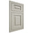 Shiloh Cabinetry Flush Inset Richmond Paintable Clary Sage Door