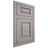 Shiloh Cabinetry Flush Inset Richmond Paintable Dovetail Gray Door