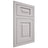 Shiloh Cabinetry Flush Inset Richmond Paintable Light French Gray Door