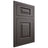 Shiloh Cabinetry Flush Inset Richmond Paintable Urbane Bronze Door