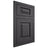 Shiloh Cabinetry Flush Inset Richmond Poplar Plain Cut Cadet Door