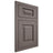 Shiloh Cabinetry Flush Inset Richmond Poplar Plain Cut Heatherstone Door