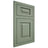 Shiloh Cabinetry Flush Inset Richmond Poplar Plain Cut Moss Door