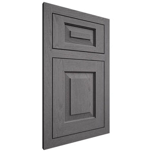 Shiloh Cabinetry Flush Inset Richmond Red Oak Plain Cut Cadet Door