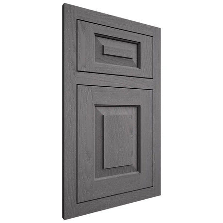 Shiloh Cabinetry Flush Inset Richmond Red Oak Plain Cut Cadet Door