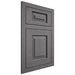 Shiloh Cabinetry Flush Inset Richmond Red Oak Plain Cut Cadet Door