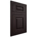 Shiloh Cabinetry Flush Inset Richmond Red Oak Plain Cut Espresso Door