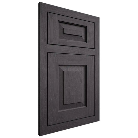 Shiloh Cabinetry Flush Inset Richmond Red Oak Plain Cut Harbor Door