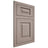 Shiloh Cabinetry Flush Inset Richmond Red Oak Plain Cut Sterling Door