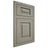 Shiloh Cabinetry Flush Inset Richmond Red Oak Plain Cut Thyme Door