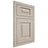 Shiloh Cabinetry Flush Inset Richmond Walnut Plain Cut Seagull Door
