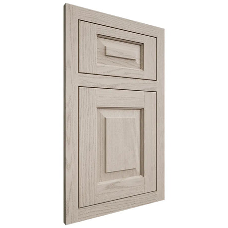 Shiloh Cabinetry Flush Inset Richmond Walnut Plain Cut Seagull Door