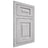 Shiloh Cabinetry Flush Inset Richmond Walnut Plain Cut Stratus Door