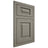 Shiloh Cabinetry Flush Inset Richmond Walnut Plain Cut Thyme Door