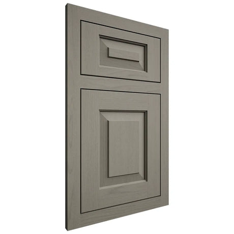 Shiloh Cabinetry Flush Inset Richmond Walnut Plain Cut Thyme Door