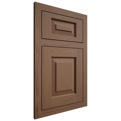 Shiloh Cabinetry Flush Inset Richmond White Oak Plain Cut Autumn Door