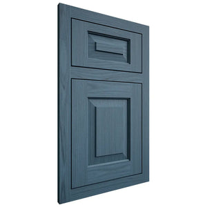 Shiloh Cabinetry Flush Inset Richmond White Oak Plain Cut Hudson Door