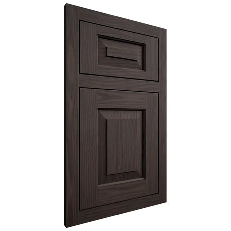 Shiloh Cabinetry Flush Inset Richmond White Oak Plain Cut Morel Door