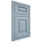 Shiloh Cabinetry Flush Inset Richmond White Oak Plain Cut Sky Door