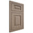 Shiloh Cabinetry Flush Inset Richmond White Oak Quarter Sawn Almond Door