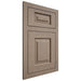 Shiloh Cabinetry Flush Inset Richmond White Oak Quarter Sawn Almond Door