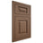 Shiloh Cabinetry Flush Inset Richmond White Oak Quarter Sawn Autumn Door