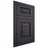 Shiloh Cabinetry Flush Inset Richmond White Oak Quarter Sawn Harbor Door