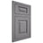 Shiloh Cabinetry Flush Inset Richmond White Oak Quarter Sawn Sterling Door