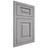 Shiloh Cabinetry Flush Inset Richmond White Oak Quarter Sawn Stratus Door