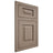 Shiloh Cabinetry Flush Inset Richmond White Oak Rift Cut Almond Door