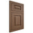 Shiloh Cabinetry Flush Inset Richmond White Oak Rift Cut Autumn Door