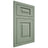 Shiloh Cabinetry Flush Inset Richmond White Oak Rift Cut Moss Door