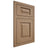 Shiloh Cabinetry Flush Inset Richmond White Oak Rift Cut Natural Door