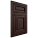 Shiloh Cabinetry Flush Inset Savannah Alder Plain Cut Bistre Door