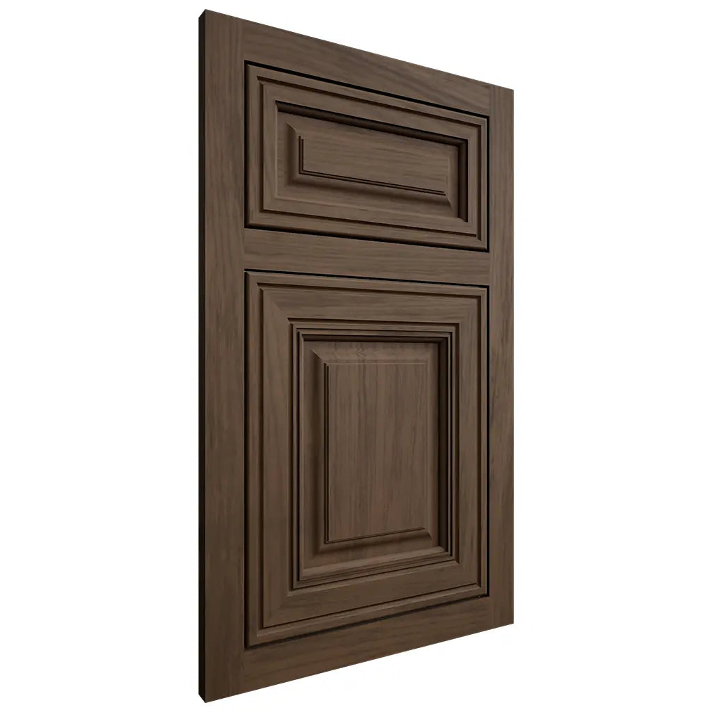 Shiloh Cabinetry Flush Inset Savannah Alder Plain Cut Caviar Door