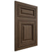 Shiloh Cabinetry Flush Inset Savannah Alder Plain Cut Caviar Door