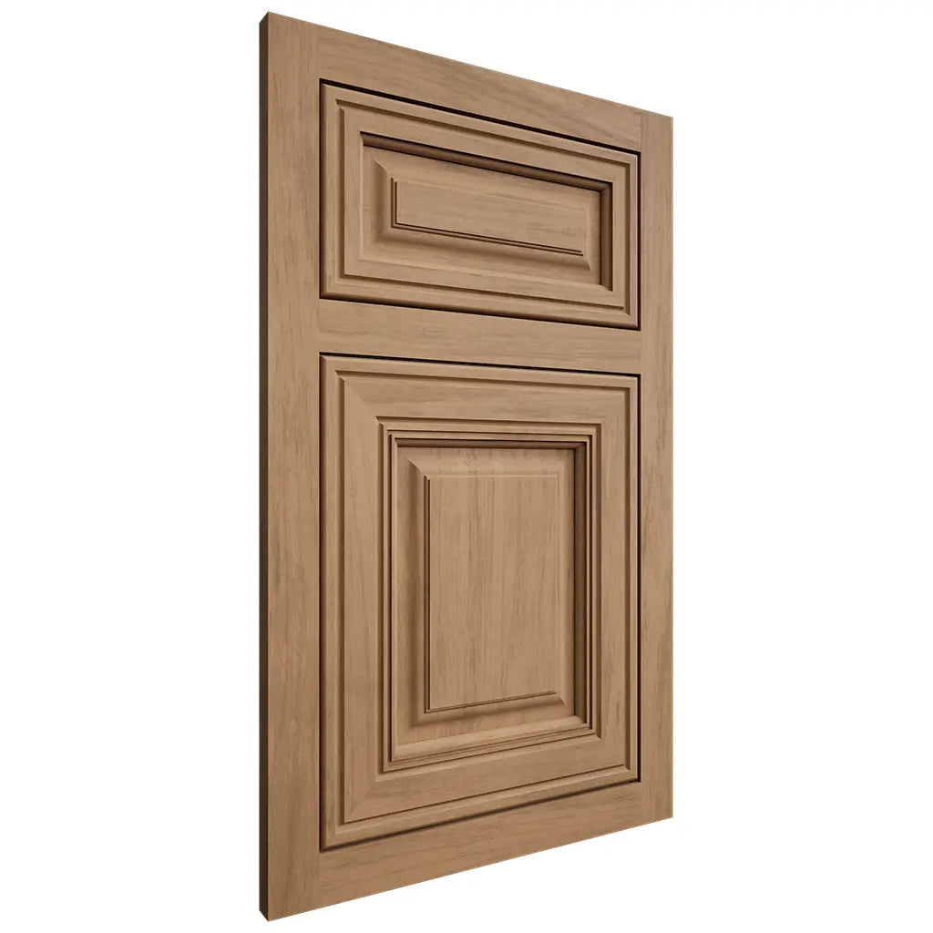 Shiloh Cabinetry Flush Inset Savannah Alder Plain Cut Dusty Road Door