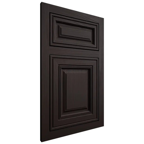 Shiloh Cabinetry Flush Inset Savannah Alder Plain Cut Espresso Door