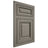 Shiloh Cabinetry Flush Inset Savannah Alder Plain Cut Thyme Door