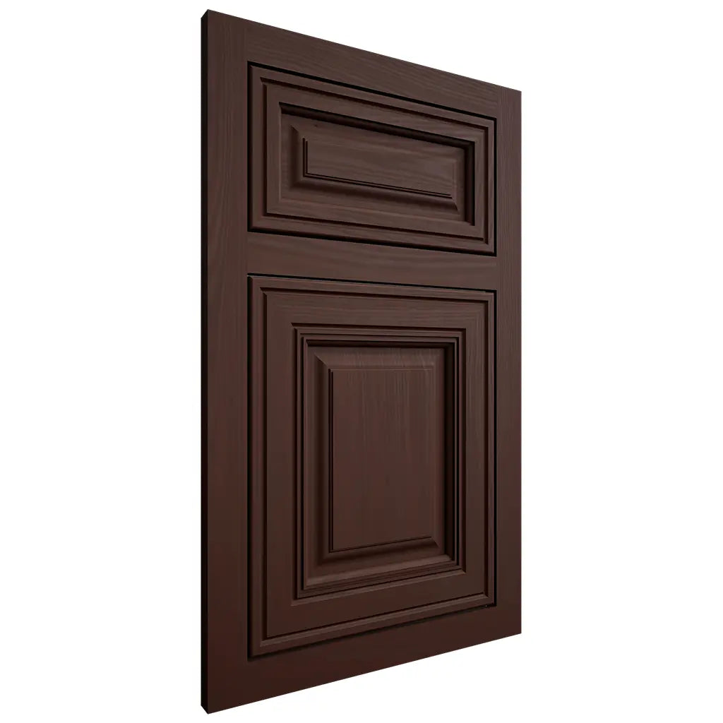 Shiloh Cabinetry Flush Inset Savannah Alder Plain Cut Umber Door
