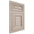 Shiloh Cabinetry Flush Inset Savannah Alder Plain Cut White Sands Door