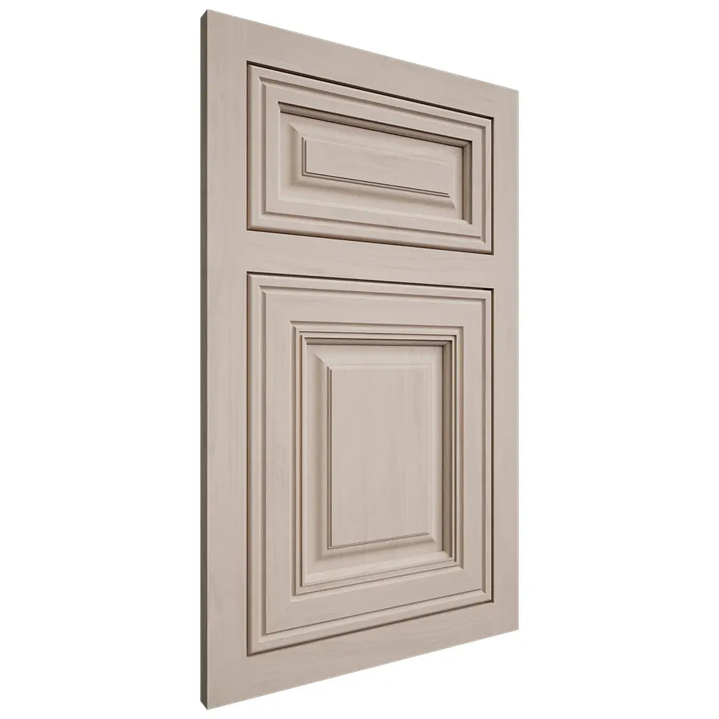 Shiloh Cabinetry Flush Inset Savannah Alder Plain Cut White Sands Door
