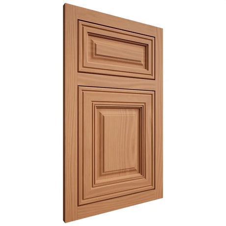Shiloh Cabinetry Flush Inset Savannah Cherry Plain Cut Natural Door